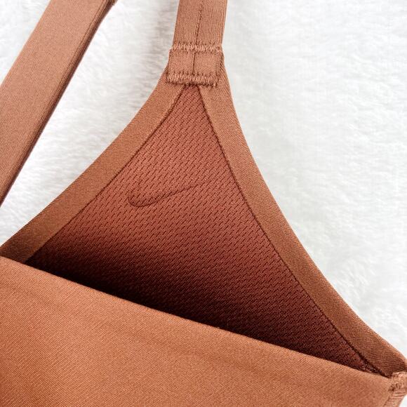Nike Alate Sports Bra Size Small A/C Minimalist Low Support Padded Copper NWT - Picture 10 of 11